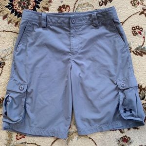 Boys grey Under Armour shorts